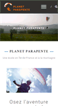 Mobile Screenshot of planet-parapente.com